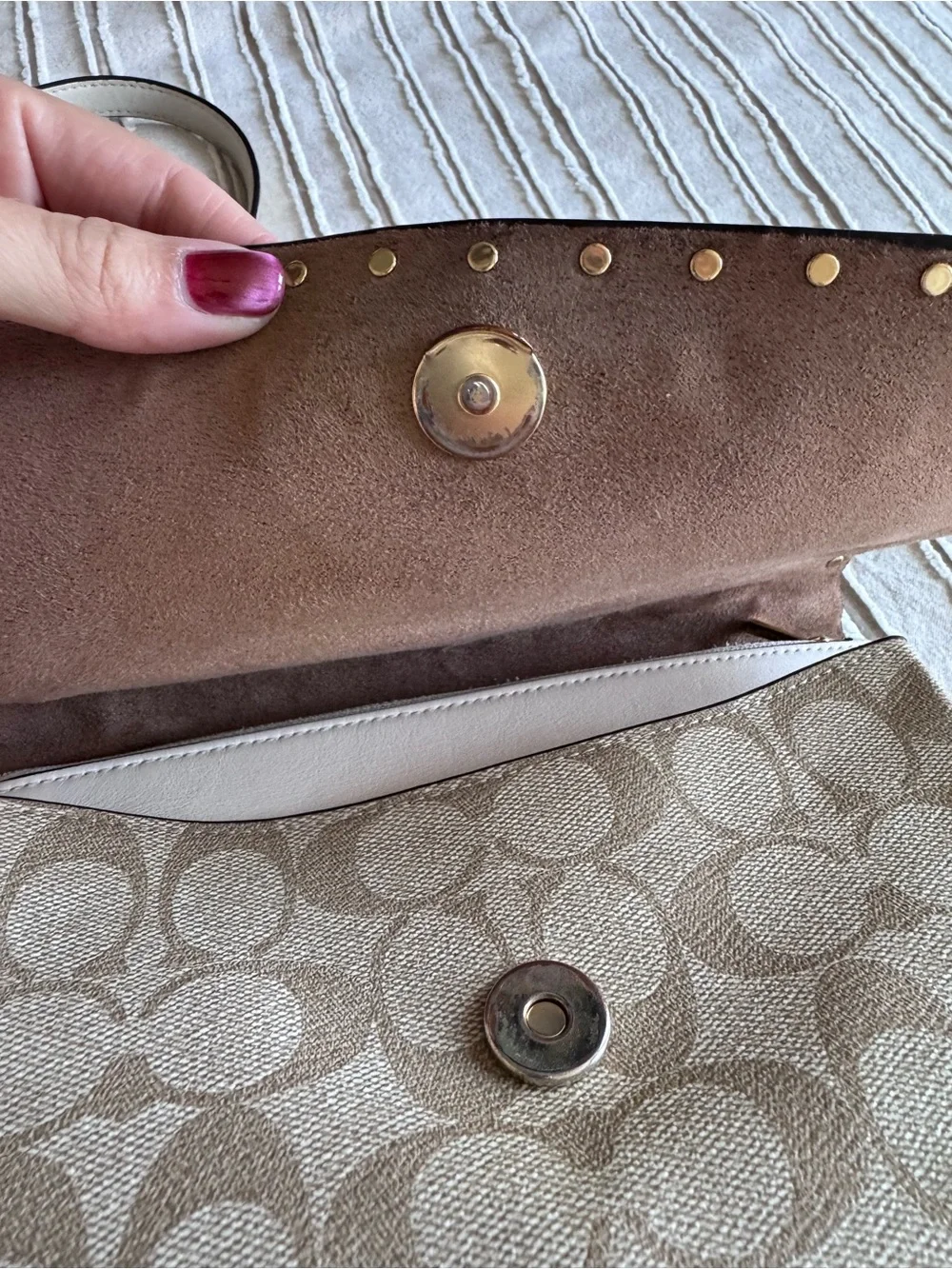 Coach compact crossbody